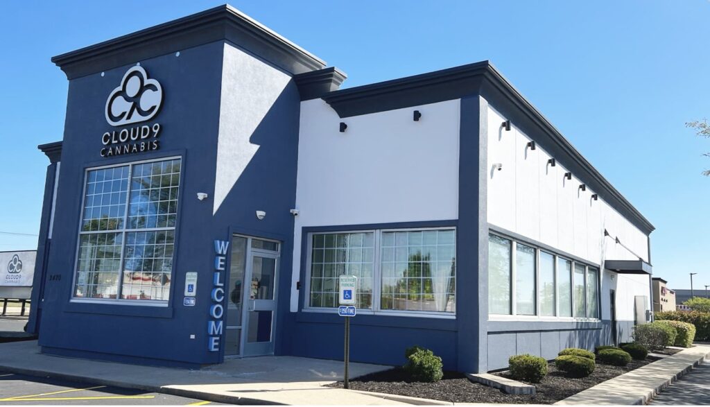 Cloud 9 Dispensary Exterior